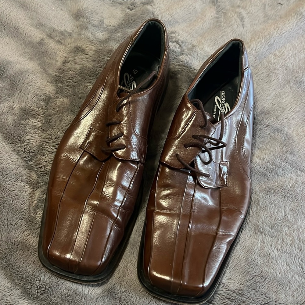 Men’s 11 Giorgio Brutini Private Collection Leather shoes